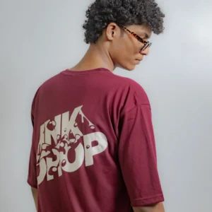 GRAPHIC OVERSIZED T-SHIRT (Ink Drop)