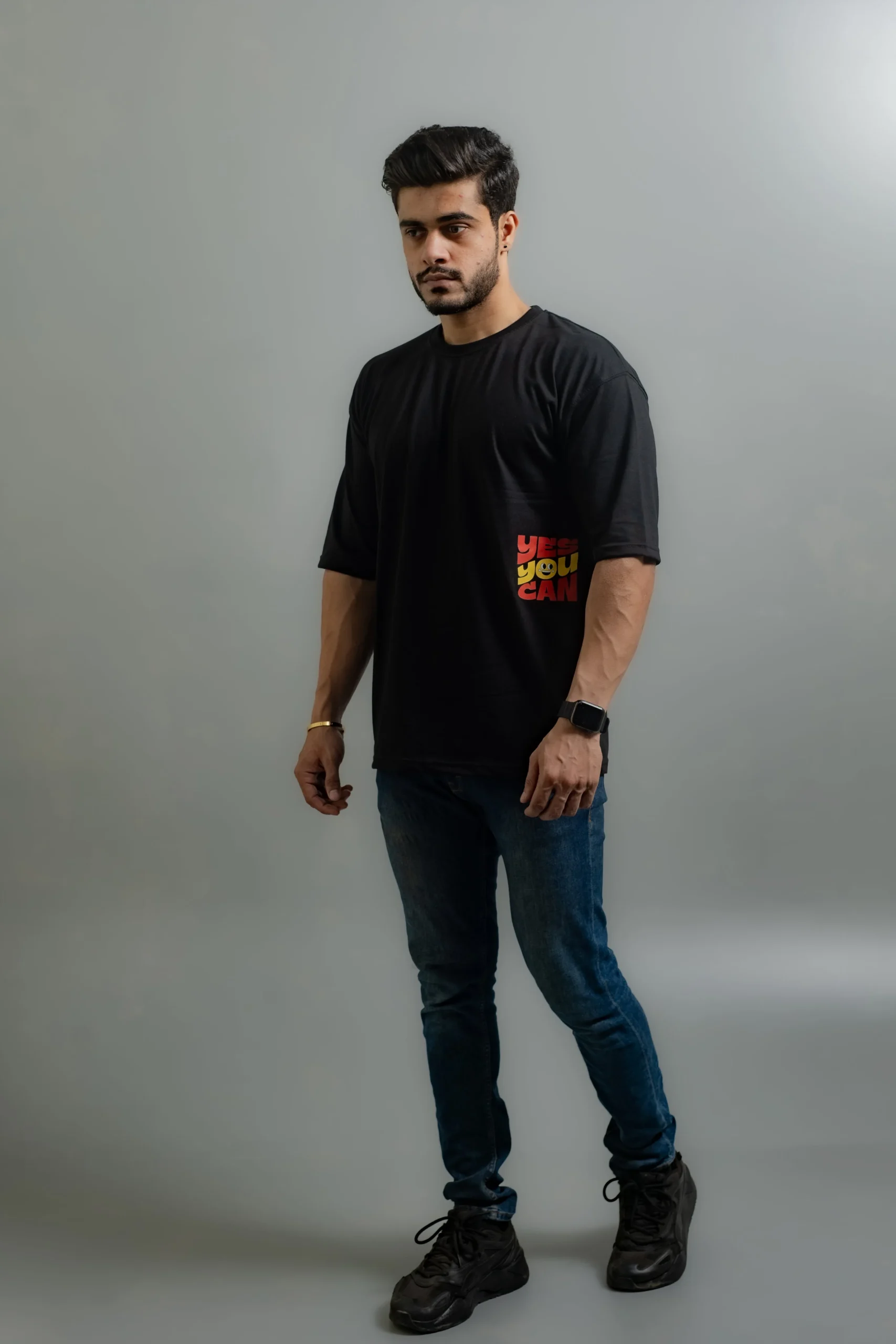 GRAPHIC OVERSIZED T-SHIRT (Yes You Can)